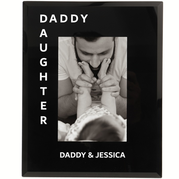 Personalised Daddy And Daughter Photo Frame